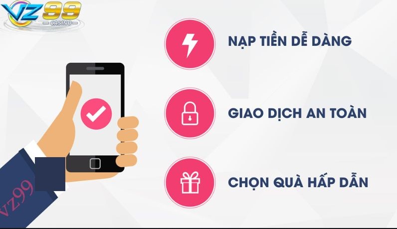                         Cách thực hiện giao dịch nạp tiền VZ99 tại quầy ngân hàng